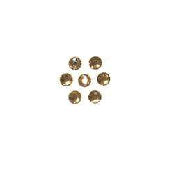 AussieSuperStore Jewellery Making Supplies Bead Swarovski Flatback SS10 LC Topaz Bead Swarovski Flatback SS10 LC | Jewellery Making Beads 9323823155674 SWK2703